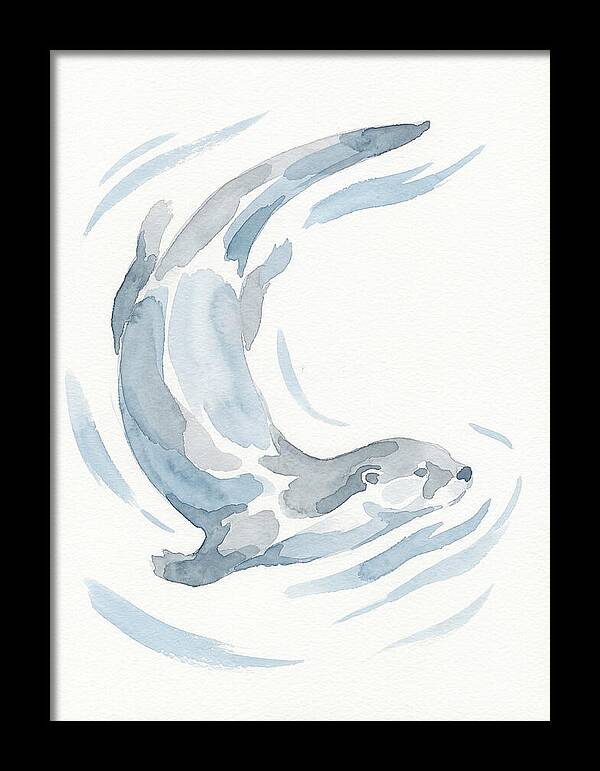 Otter Swimming Gracefully