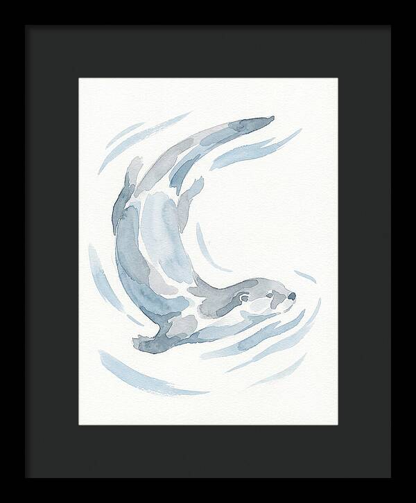 Otter Swimming Gracefully