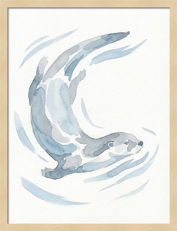 Otter Swimming Gracefully
