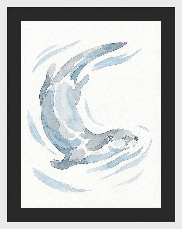 Otter Swimming Gracefully
