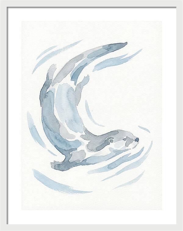 Otter Swimming Gracefully