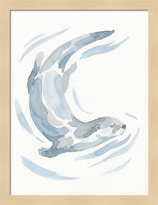 Otter Swimming Gracefully