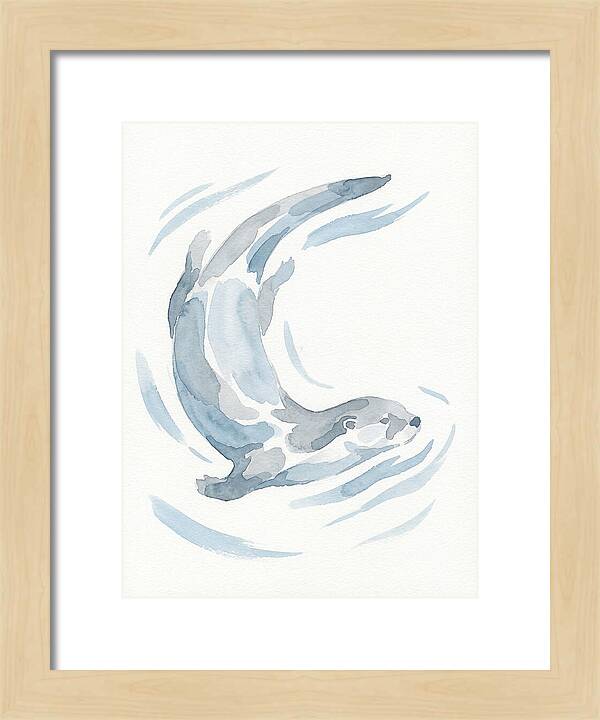 Otter Swimming Gracefully