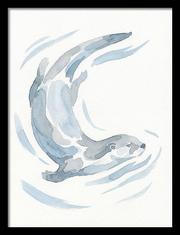 Otter Swimming Gracefully