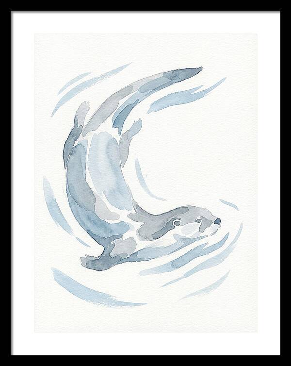 Otter Swimming Gracefully