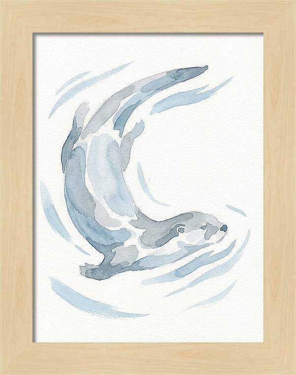 Otter Swimming Gracefully