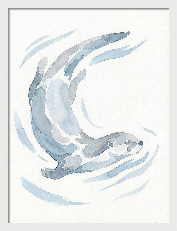 Otter Swimming Gracefully