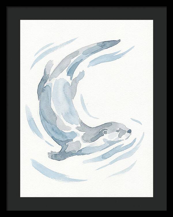 Otter Swimming Gracefully