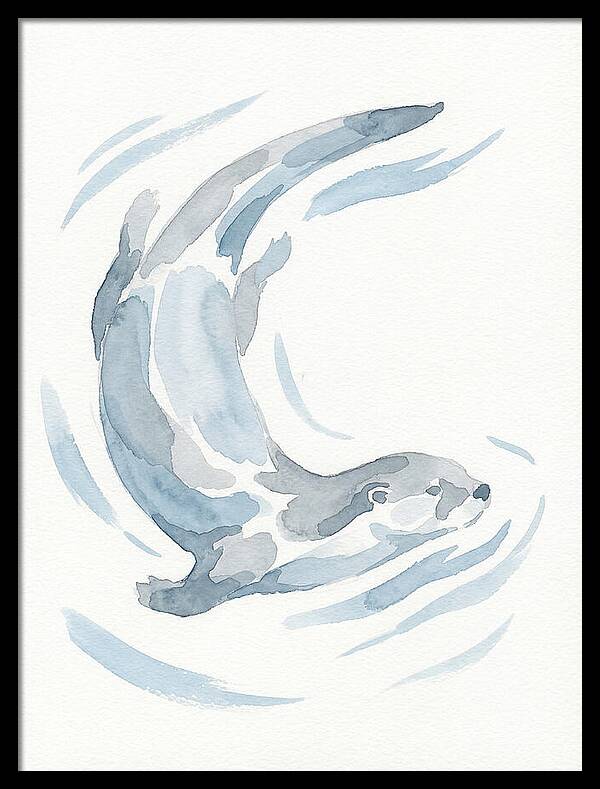 Otter Swimming Gracefully