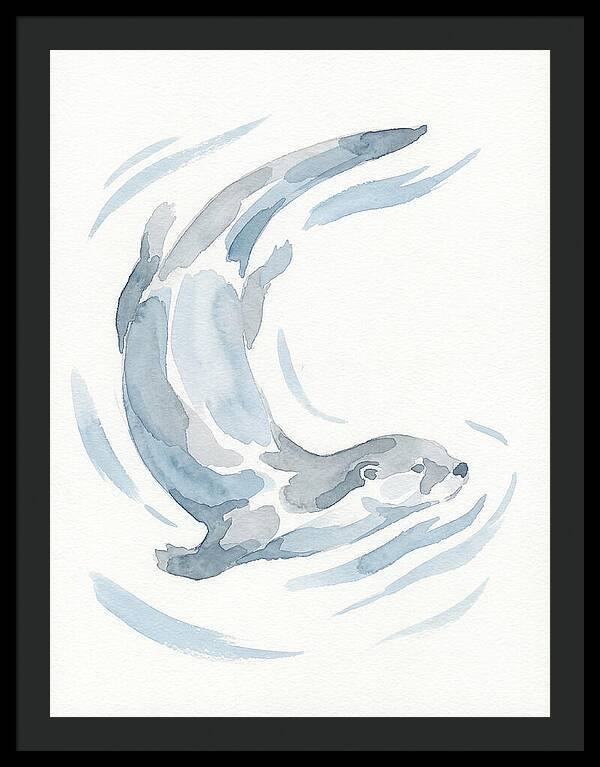 Otter Swimming Gracefully