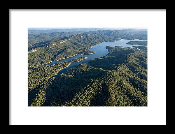 Ouachita Mountains From Above