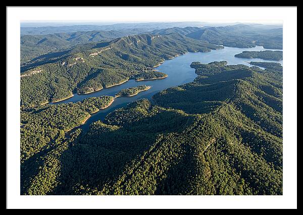 Ouachita Mountains From Above