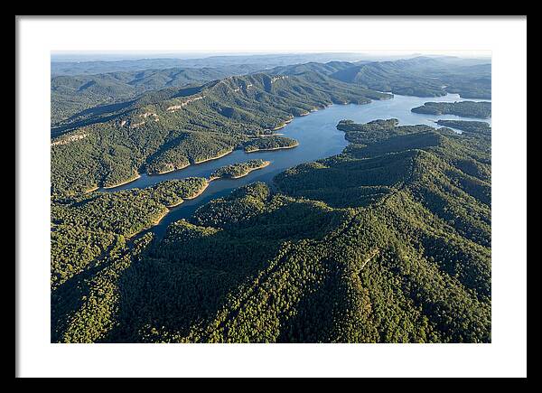 Ouachita Mountains From Above