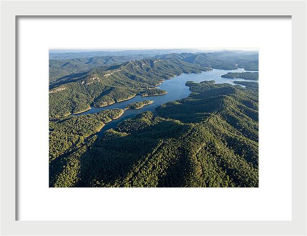 Ouachita Mountains From Above