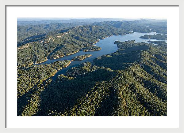 Ouachita Mountains From Above