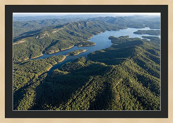 Ouachita Mountains From Above