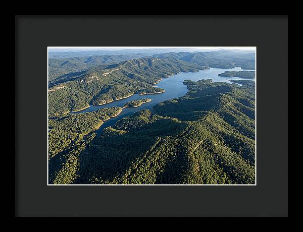 Ouachita Mountains From Above