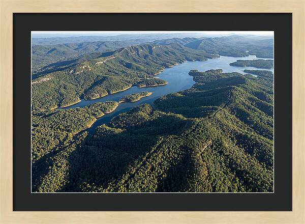Ouachita Mountains From Above
