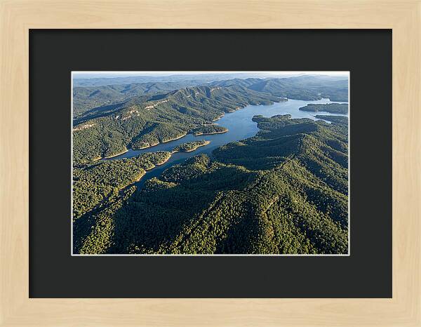 Ouachita Mountains From Above