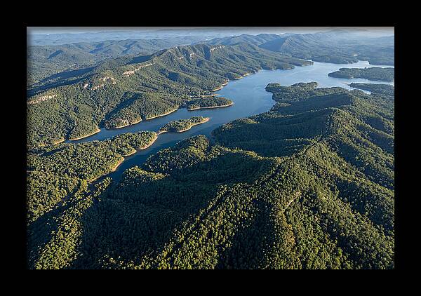 Ouachita Mountains From Above