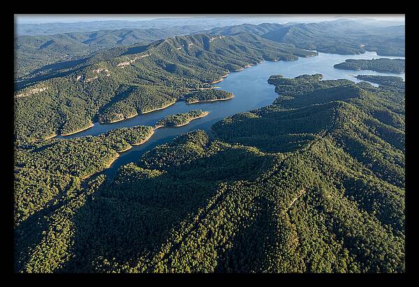 Ouachita Mountains From Above