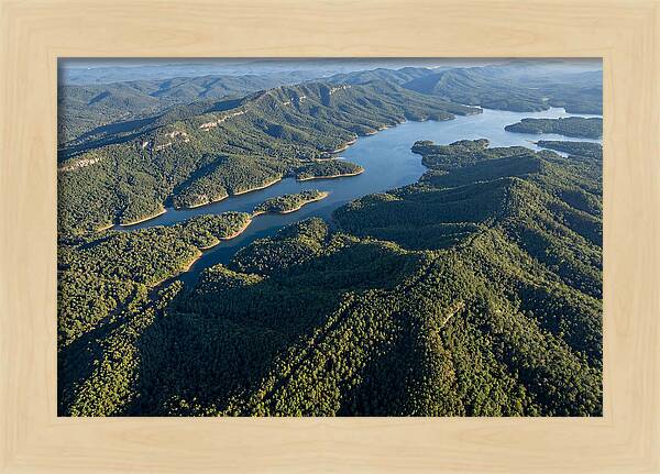 Ouachita Mountains From Above