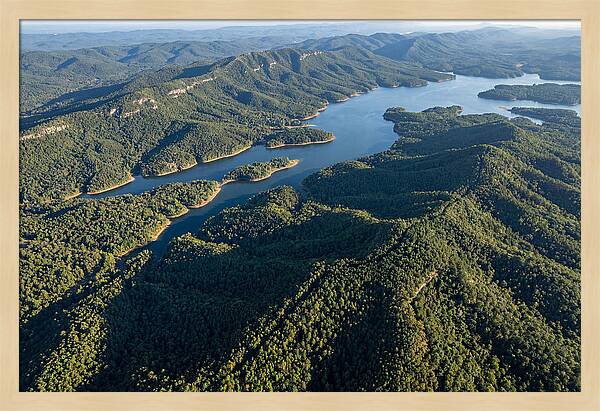 Ouachita Mountains From Above