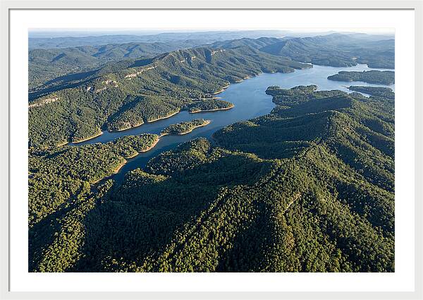Ouachita Mountains From Above