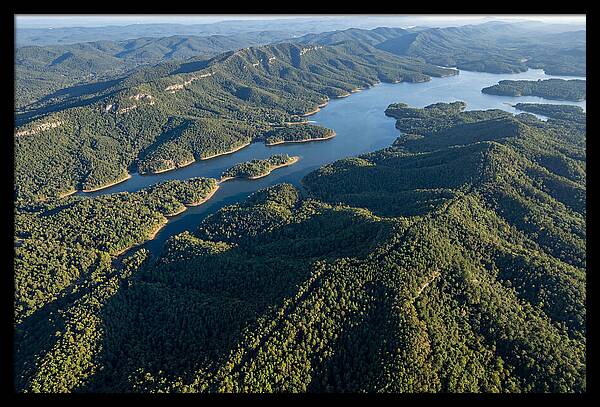Ouachita Mountains From Above