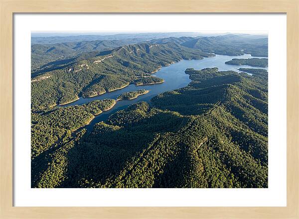 Ouachita Mountains From Above