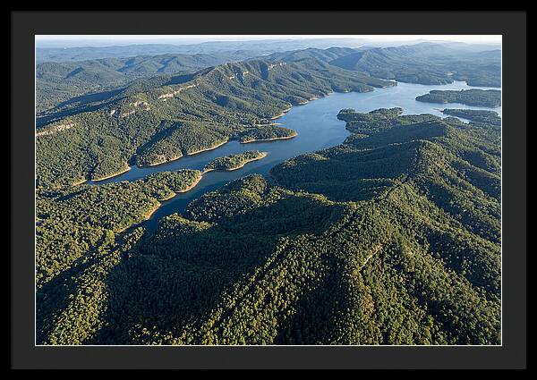 Ouachita Mountains From Above