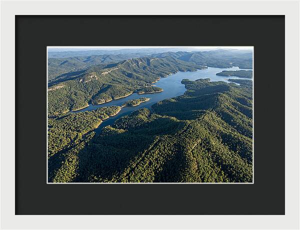 Ouachita Mountains From Above