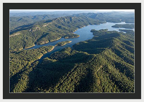 Ouachita Mountains From Above
