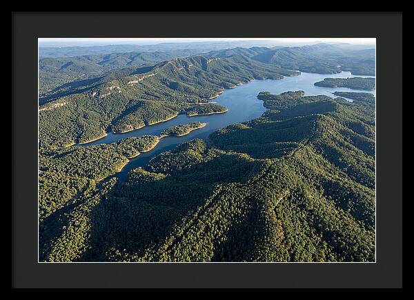 Ouachita Mountains From Above