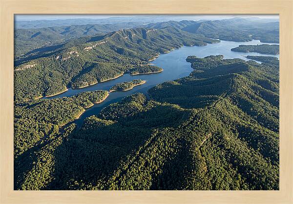 Ouachita Mountains From Above