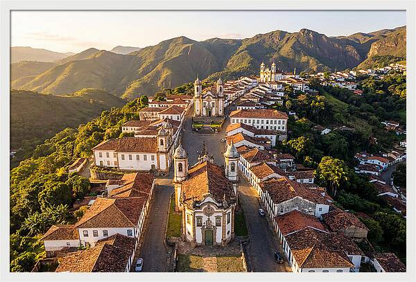 Ouro Preto At Golden Hour