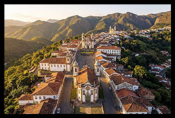 Ouro Preto At Golden Hour