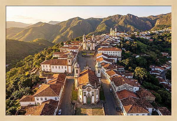 Ouro Preto At Golden Hour