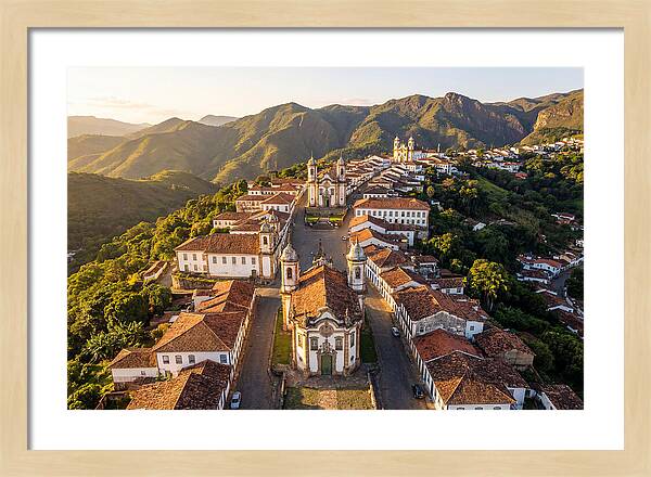 Ouro Preto At Golden Hour