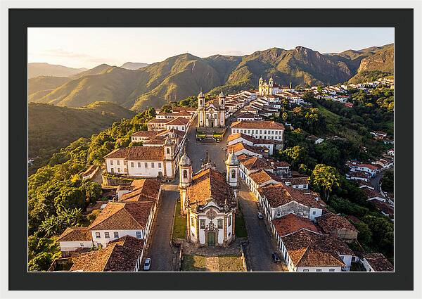 Ouro Preto At Golden Hour