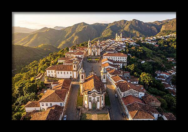 Ouro Preto At Golden Hour