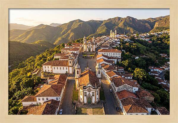Ouro Preto At Golden Hour