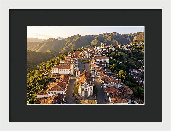 Ouro Preto At Golden Hour