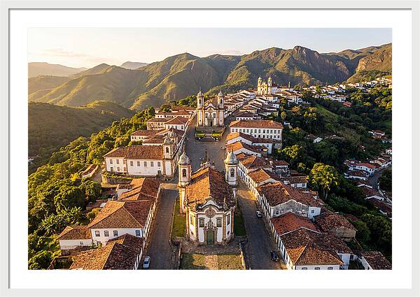Ouro Preto At Golden Hour