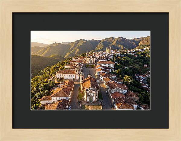 Ouro Preto At Golden Hour