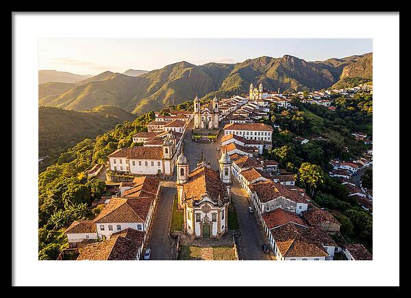 Ouro Preto At Golden Hour