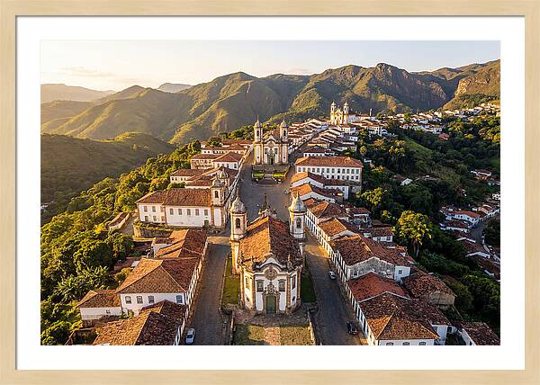 Ouro Preto At Golden Hour