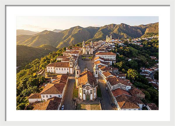 Ouro Preto At Golden Hour