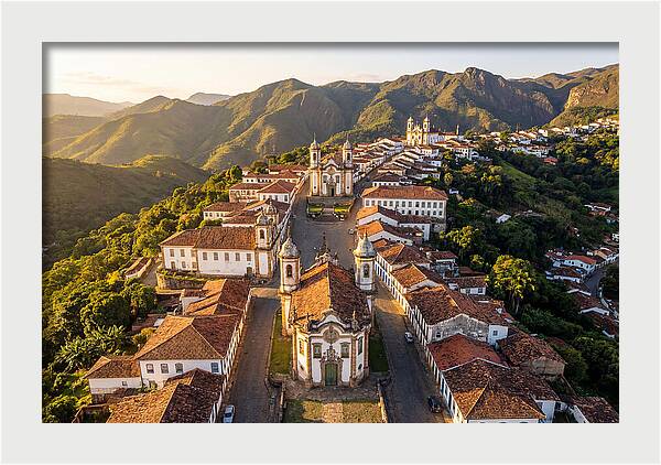 Ouro Preto At Golden Hour
