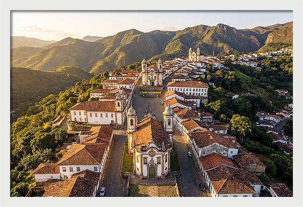 Ouro Preto At Golden Hour